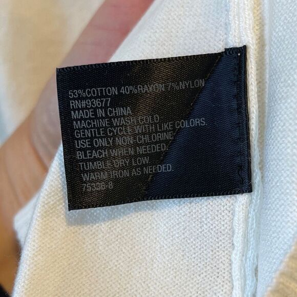 NWT Worthington Polar Bear Turtleneck Size M - Picture 7 of 11